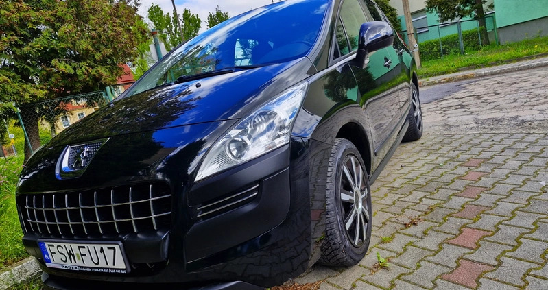 Peugeot 3008 cena 28900 przebieg: 122892, rok produkcji 2011 z Świebodzin małe 301